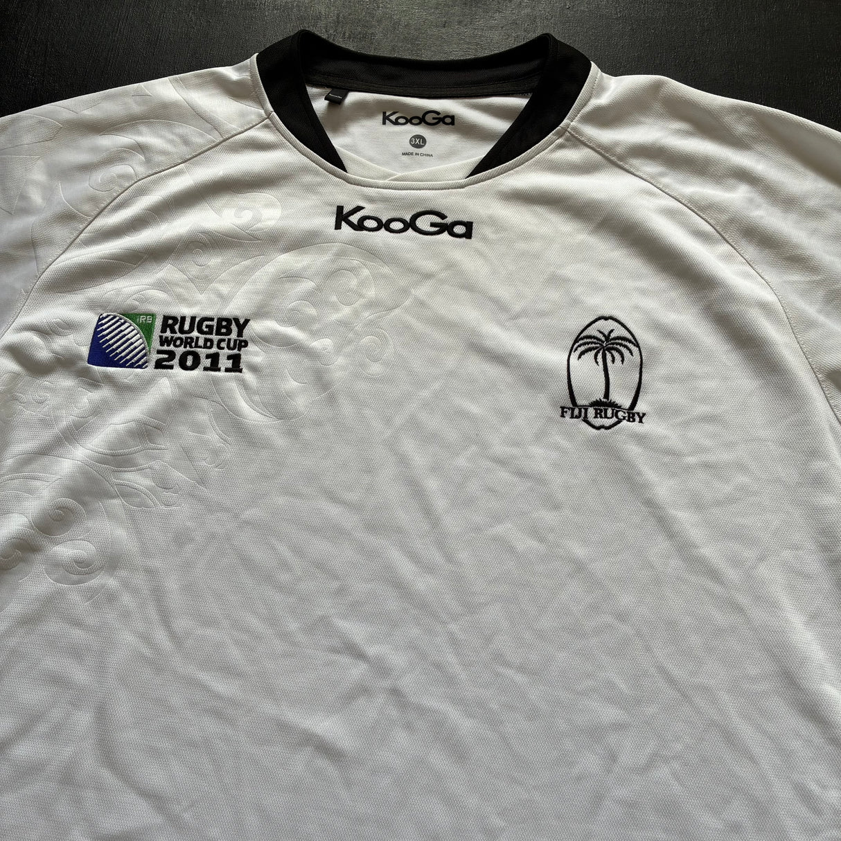 Fiji National Rugby Team Jersey 2011 Rugby World Cup 3XL