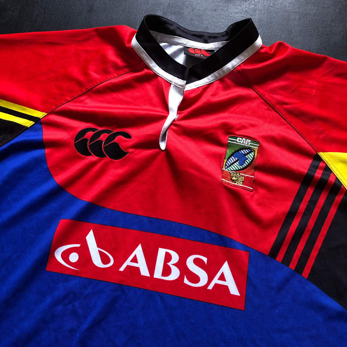 African Leopards Rugby Team Jersey 2006/07 XL Underdog Rugby - The Tier 2 Rugby Shop