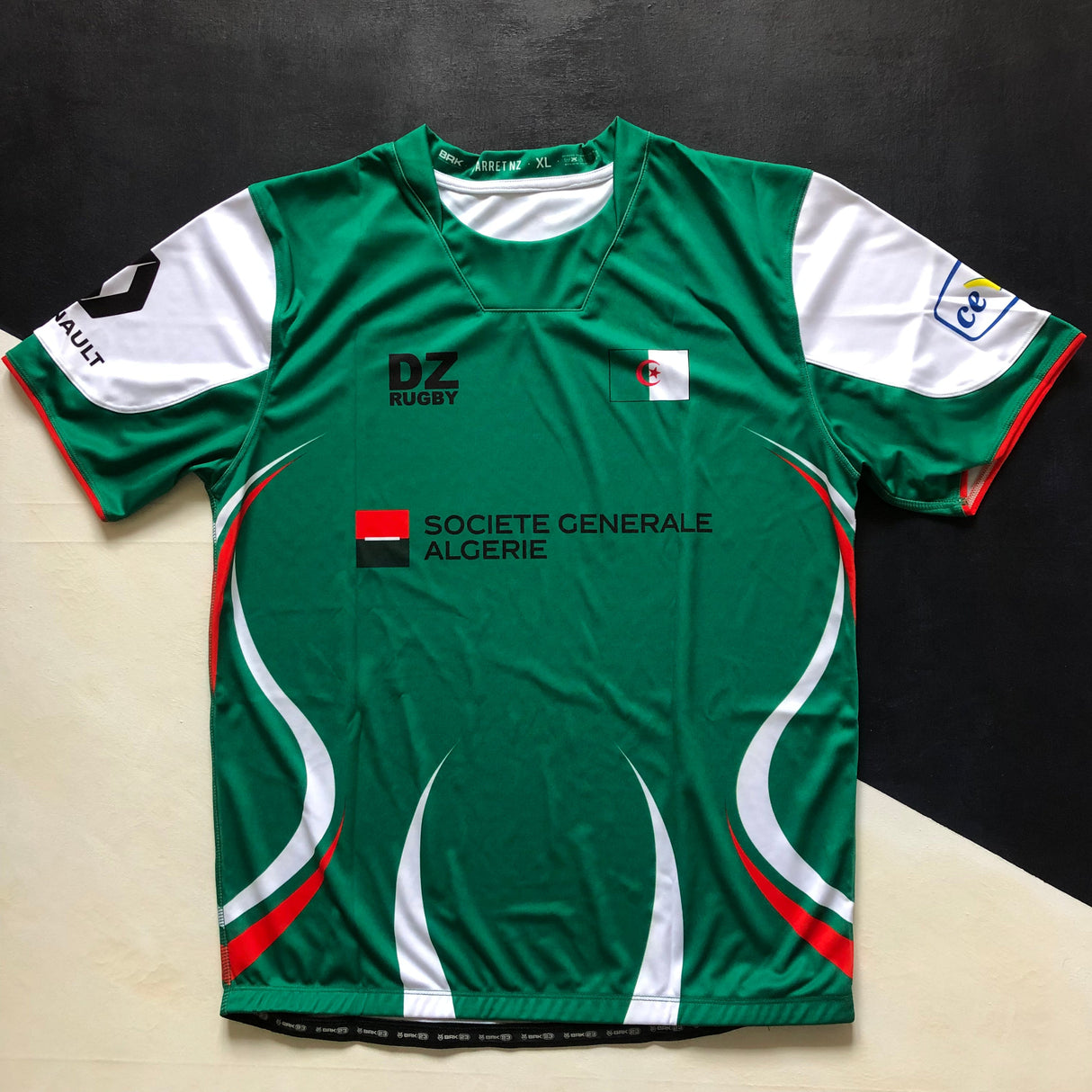 Algeria National Rugby Team Jersey 2022 Match Worn XL Underdog Rugby - The Tier 2 Rugby Shop