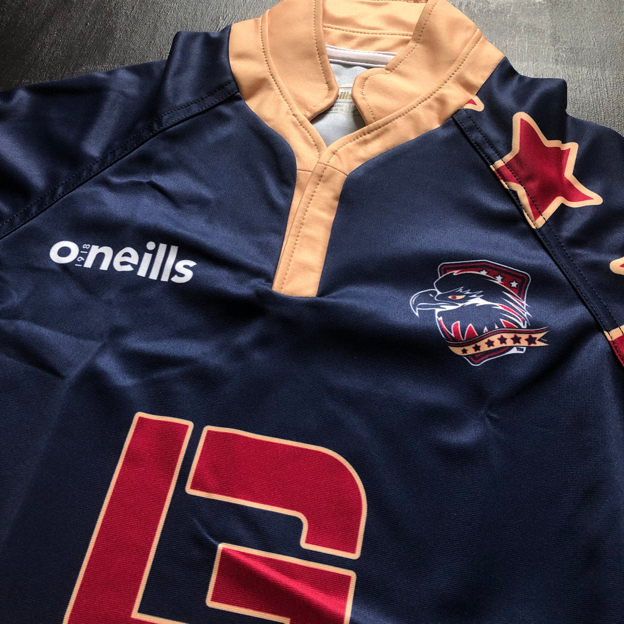 American Raptors Rugby Team Jersey 2023 Player Issue Small Underdog Rugby - The Tier 2 Rugby Shop