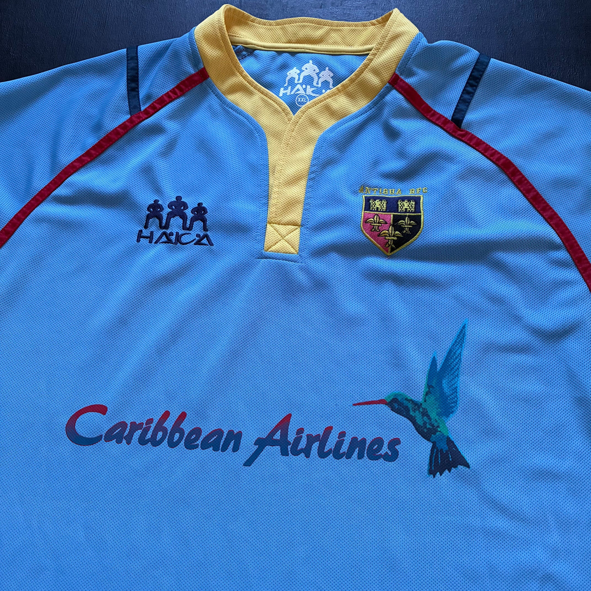 Antigua National Rugby Team Jersey 2011 2XL Underdog Rugby - The Tier 2 Rugby Shop