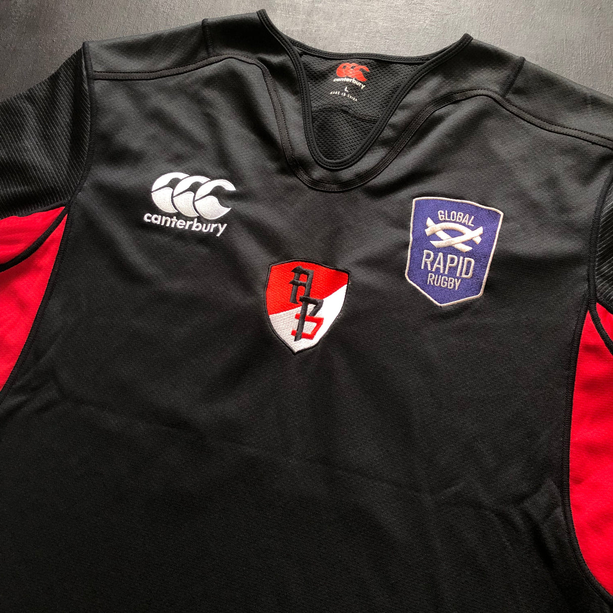 Asia Pacific Dragons Rugby Team Jersey 2019 (Global Rapid Rugby) Match Worn Large Underdog Rugby - The Tier 2 Rugby Shop