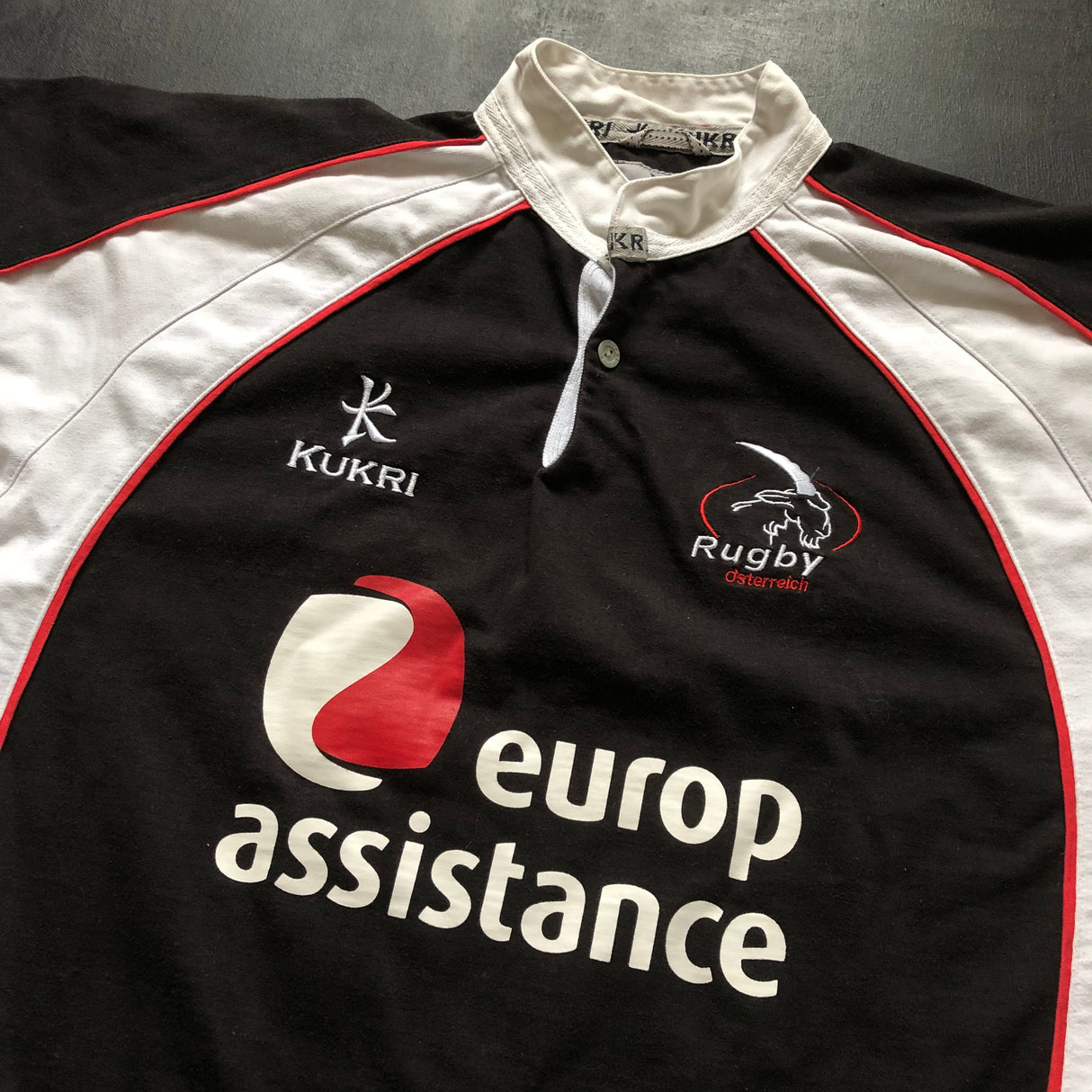 Austria National Rugby Team Jersey 2006 XL Underdog Rugby - The Tier 2 Rugby Shop