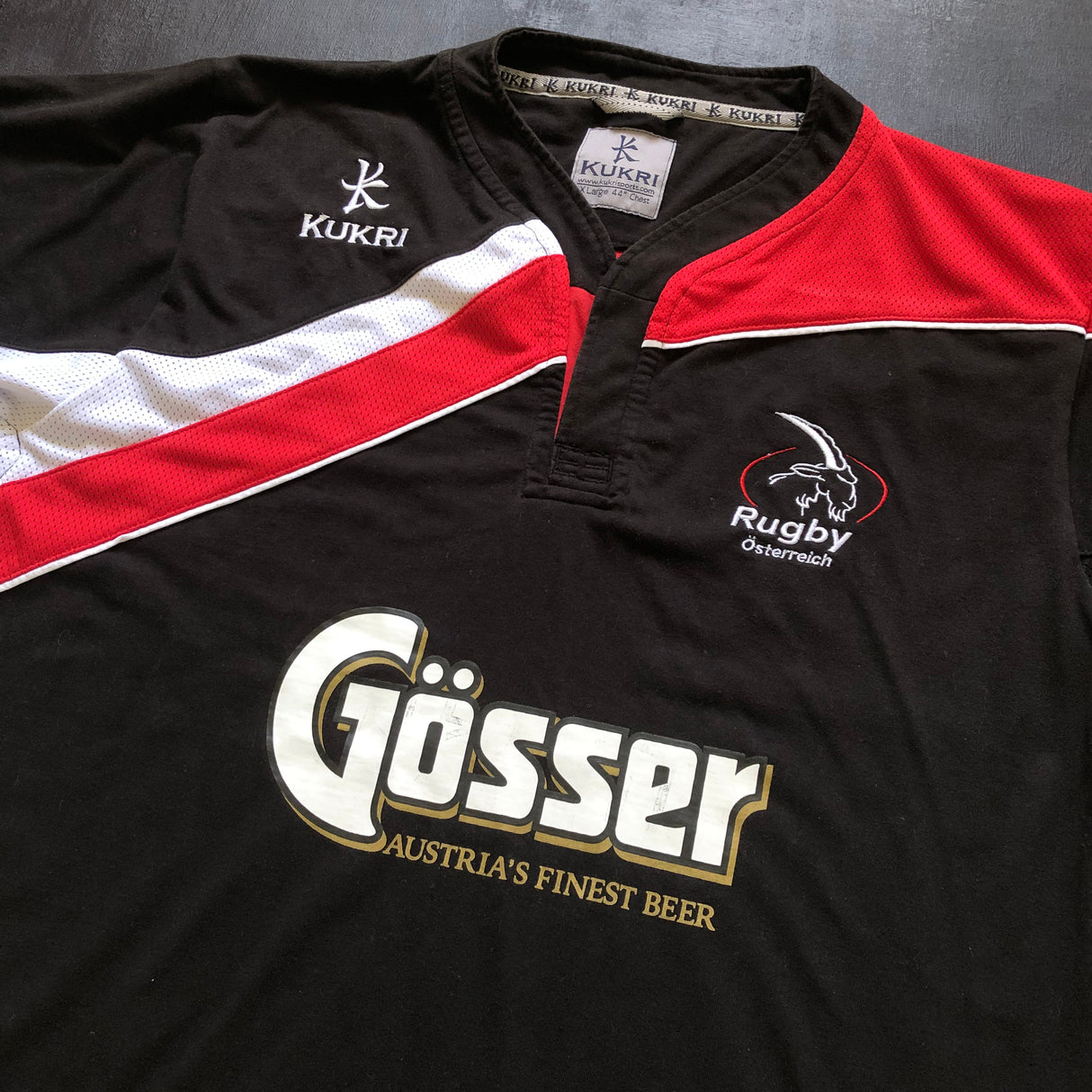 Austria National Rugby Team Jersey 2010/11 XL Underdog Rugby - The Tier 2 Rugby Shop