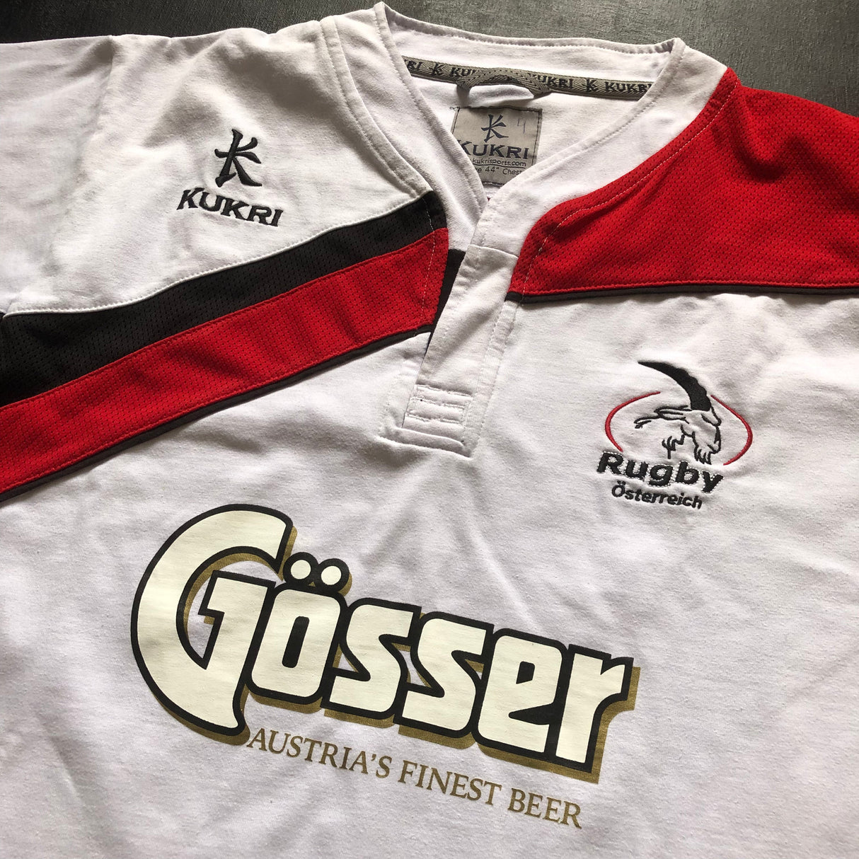 Austria National Rugby Team Jersey 2010/11 XL Underdog Rugby - The Tier 2 Rugby Shop
