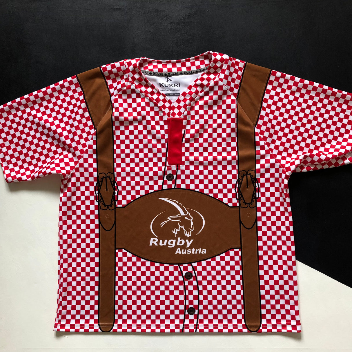 Austria National Rugby Team Training Jersey 2013 4XL Underdog Rugby - The Tier 2 Rugby Shop