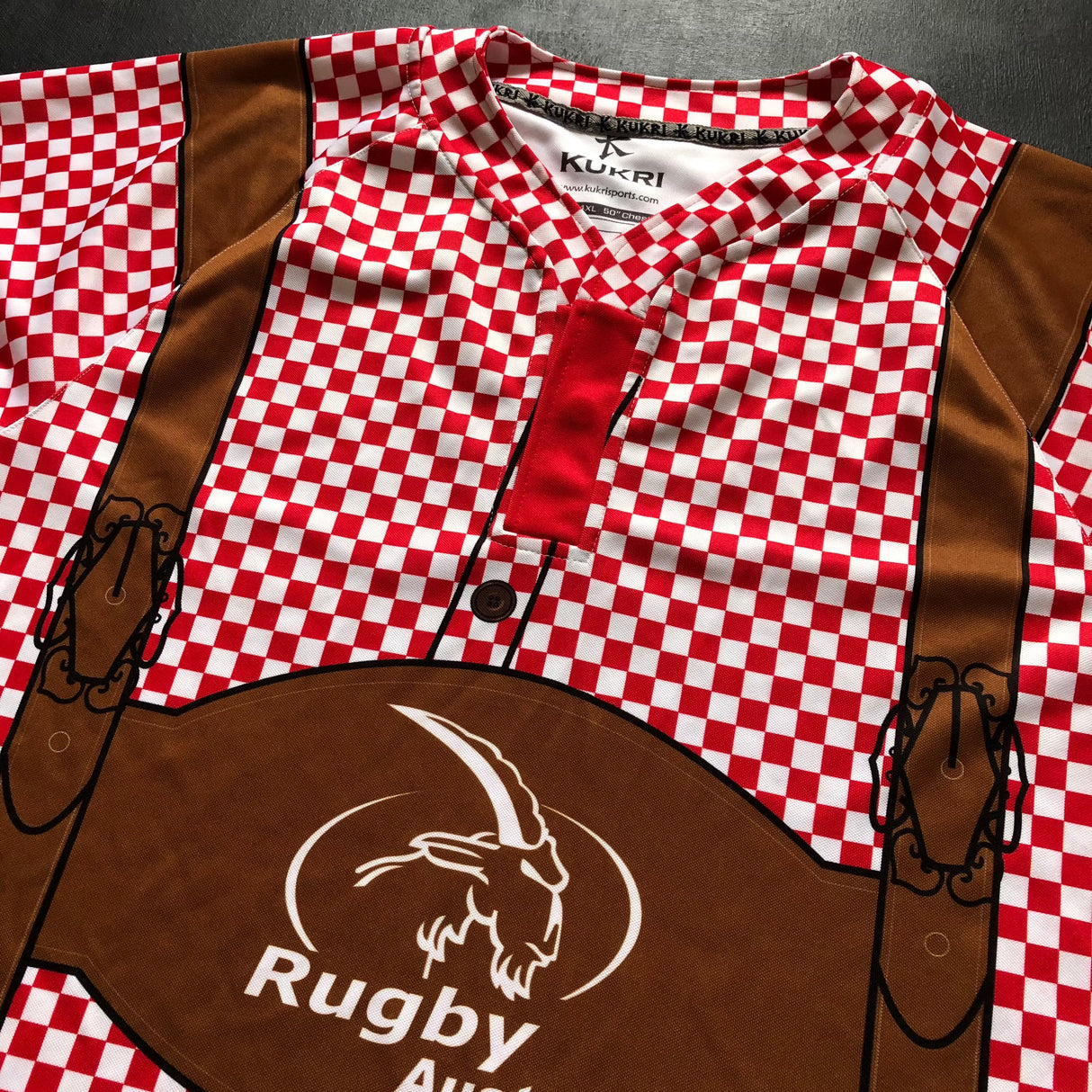 Austria National Rugby Team Training Jersey 2013 4XL Underdog Rugby - The Tier 2 Rugby Shop