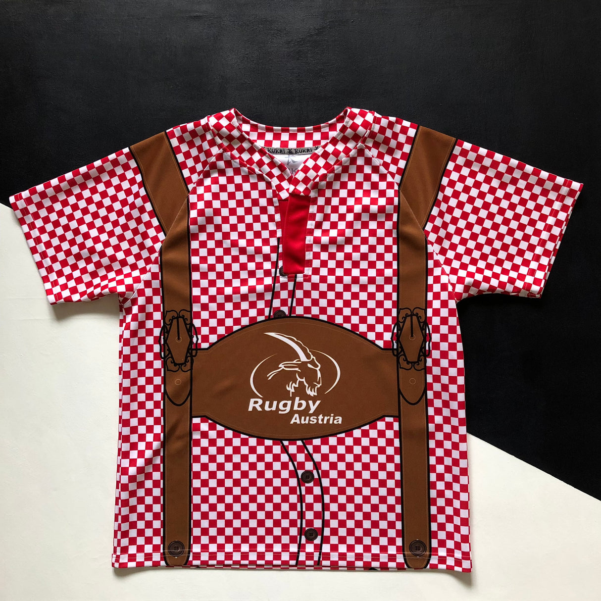 Austria National Rugby Team Training Jersey 2013 Large Underdog Rugby - The Tier 2 Rugby Shop