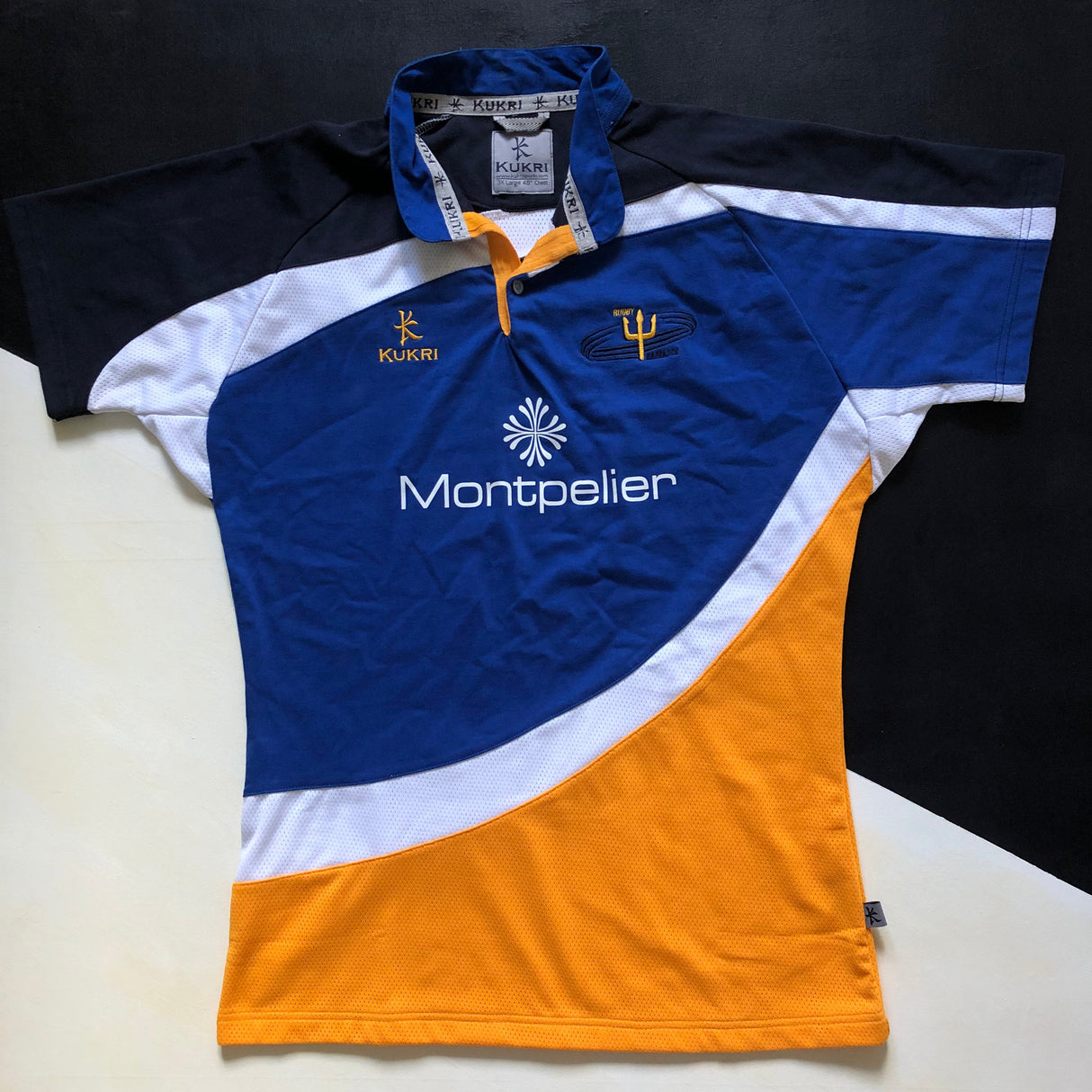 Barbados National Rugby Team Jersey 2008/09 Player Issue 3XL Underdog Rugby - The Tier 2 Rugby Shop