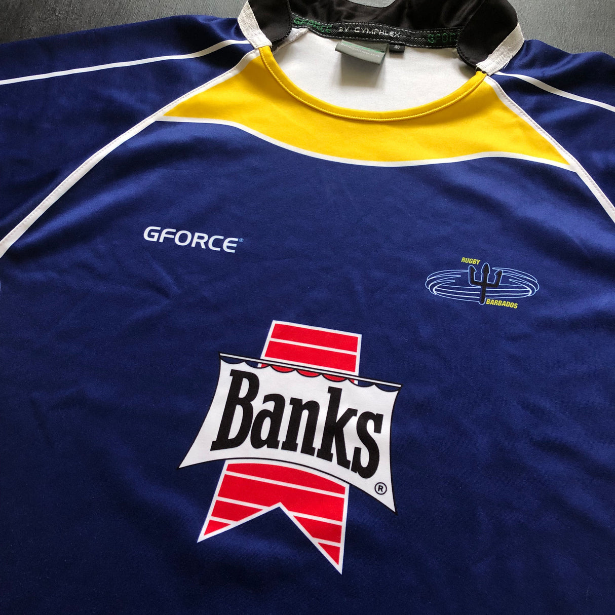 Barbados National Rugby Team Jersey 2014 3XL Underdog Rugby - The Tier 2 Rugby Shop