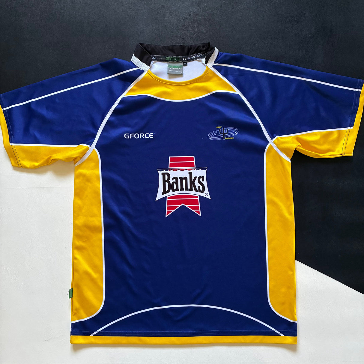 Barbados National Rugby Team Jersey 2014 Medium Underdog Rugby - The Tier 2 Rugby Shop