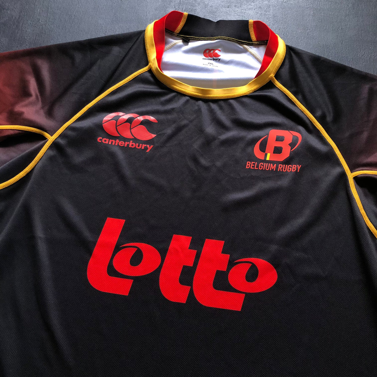 Belgium National Rugby Team Jersey 2023/24 2XL Underdog Rugby - The Tier 2 Rugby Shop