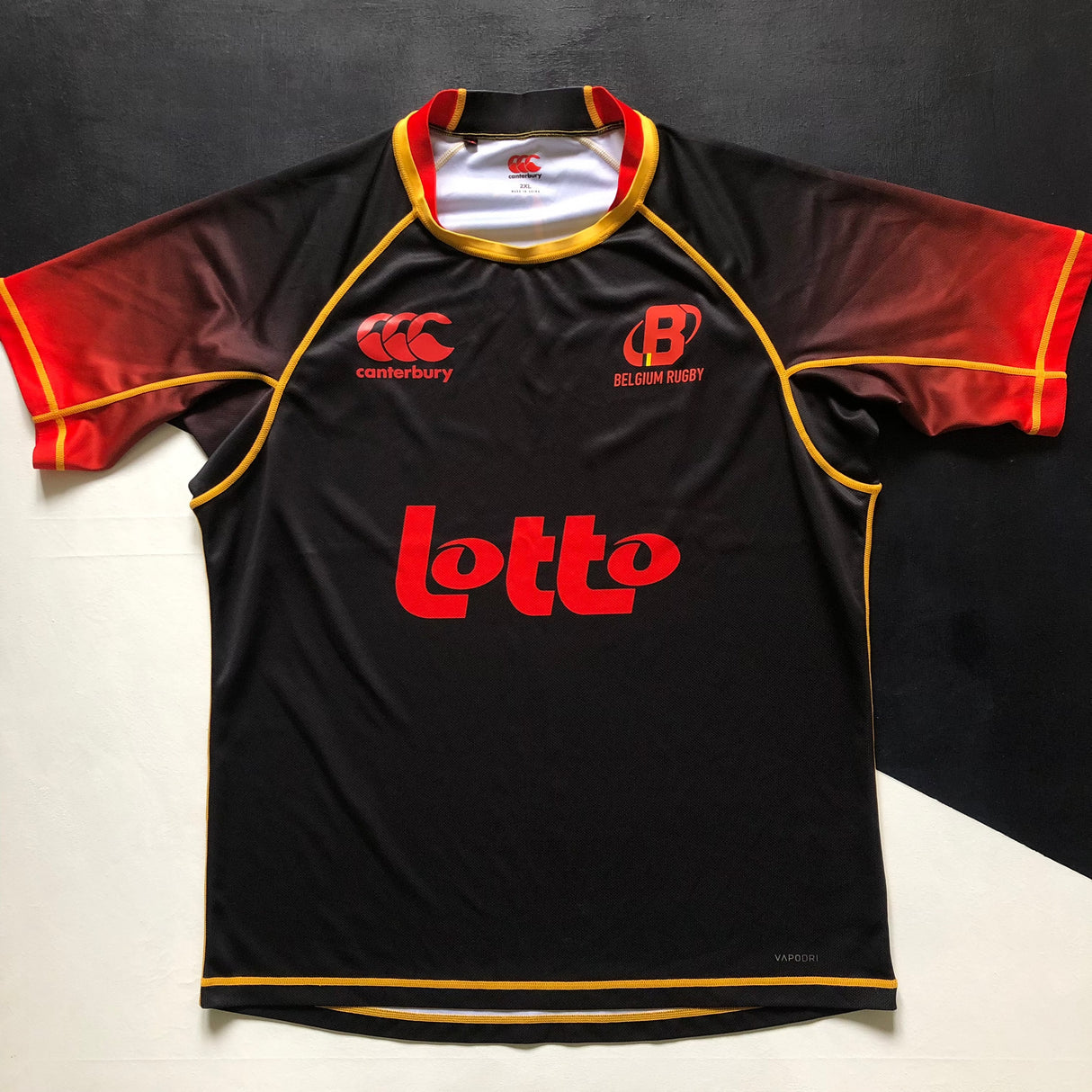 Belgium National Rugby Team Jersey 2023/24 2XL Underdog Rugby - The Tier 2 Rugby Shop