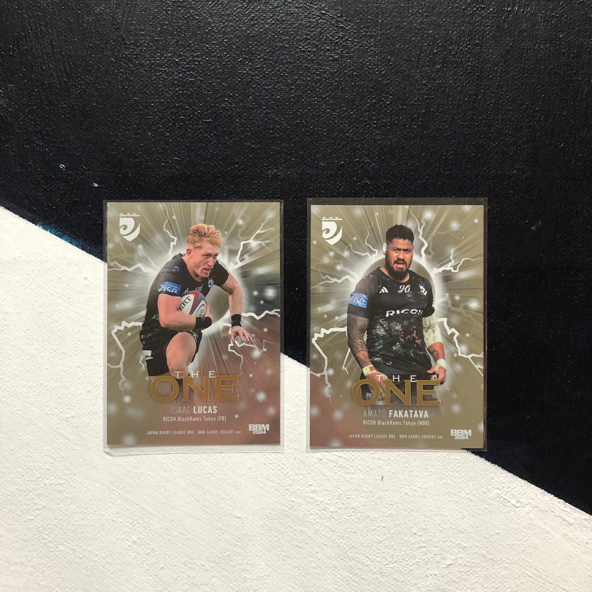 Black Rams 2024 BBM Japan Rugby League One Special Insert Card Set Underdog Rugby - The Tier 2 Rugby Shop