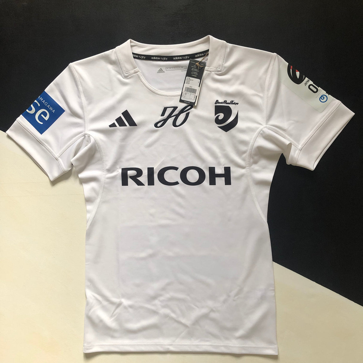 Black Rams Rugby Team (Japan Rugby League One) Jersey 2024 XO BNWT Underdog Rugby - The Tier 2 Rugby Shop