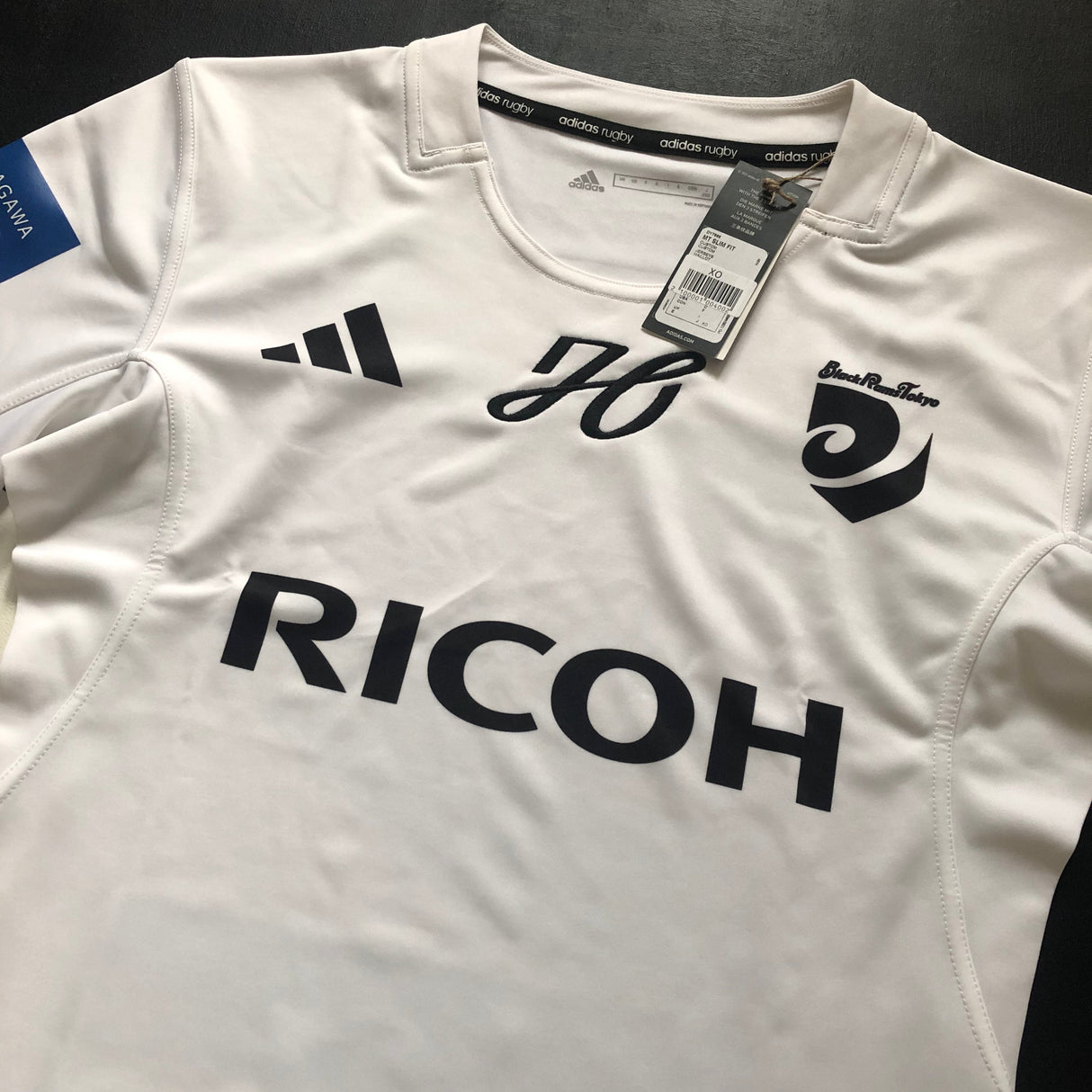 Black Rams Rugby Team (Japan Rugby League One) Jersey 2024 XO BNWT Underdog Rugby - The Tier 2 Rugby Shop