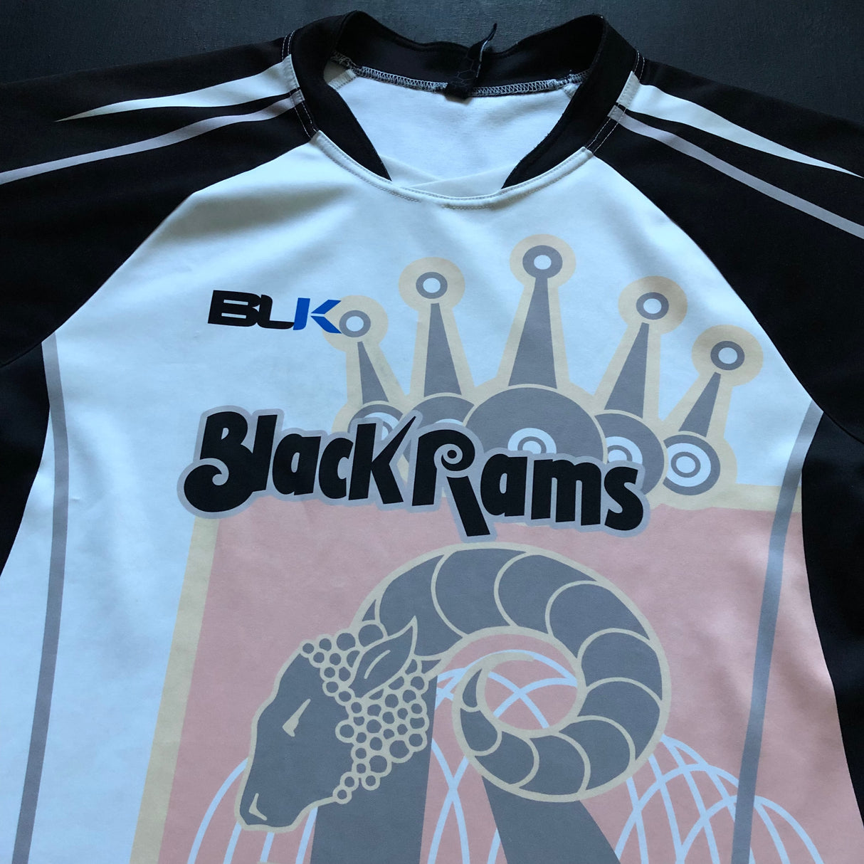 Black Rams Rugby Team Jersey 2012 XL Underdog Rugby - The Tier 2 Rugby Shop