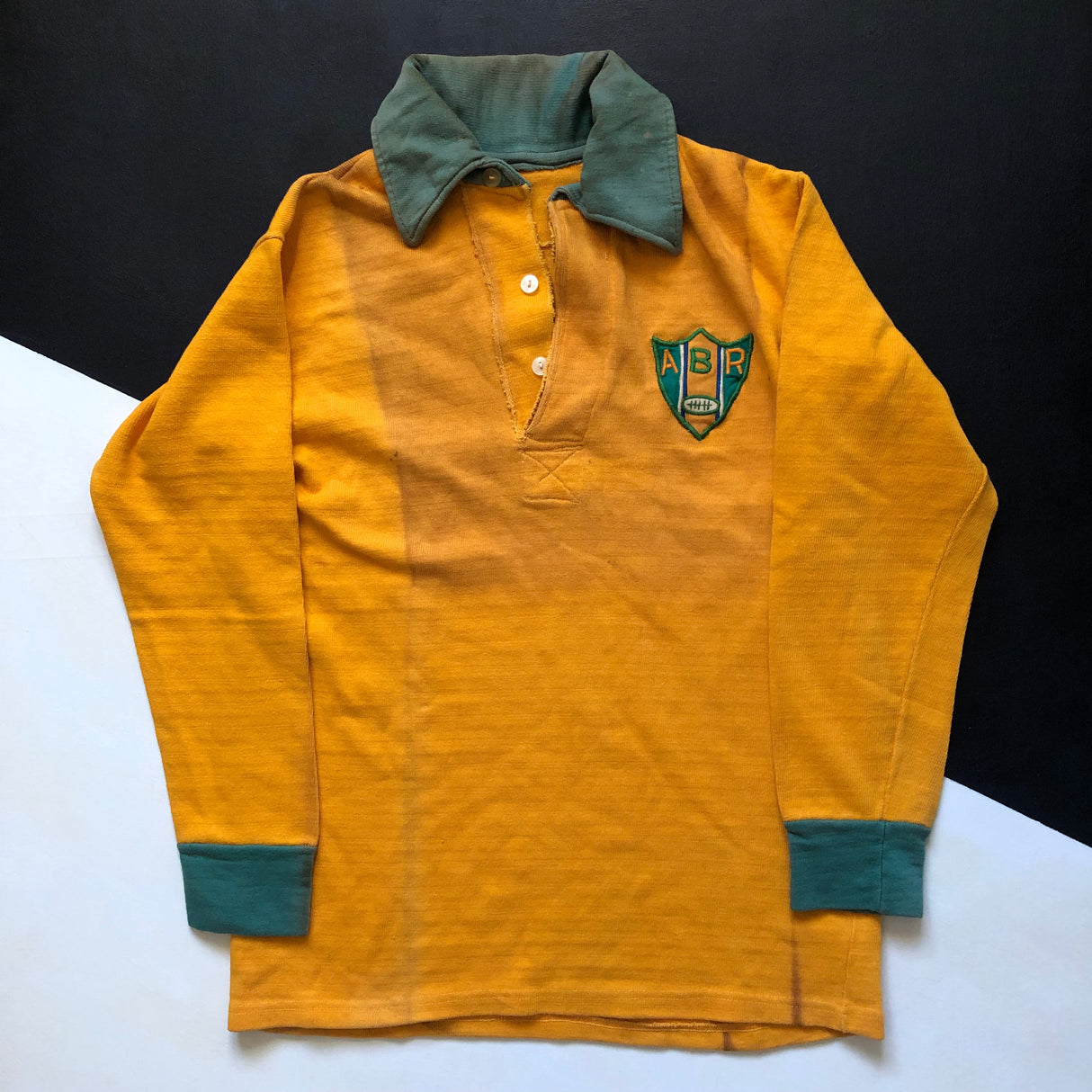 Brazil National Rugby Team Jersey 1970/80's Match Worn Underdog Rugby - The Tier 2 Rugby Shop