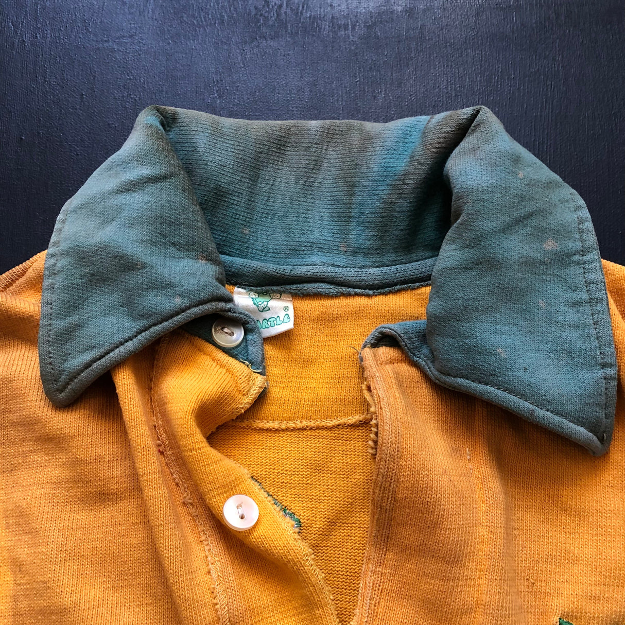 Brazil National Rugby Team Jersey 1970/80's Match Worn Underdog Rugby - The Tier 2 Rugby Shop