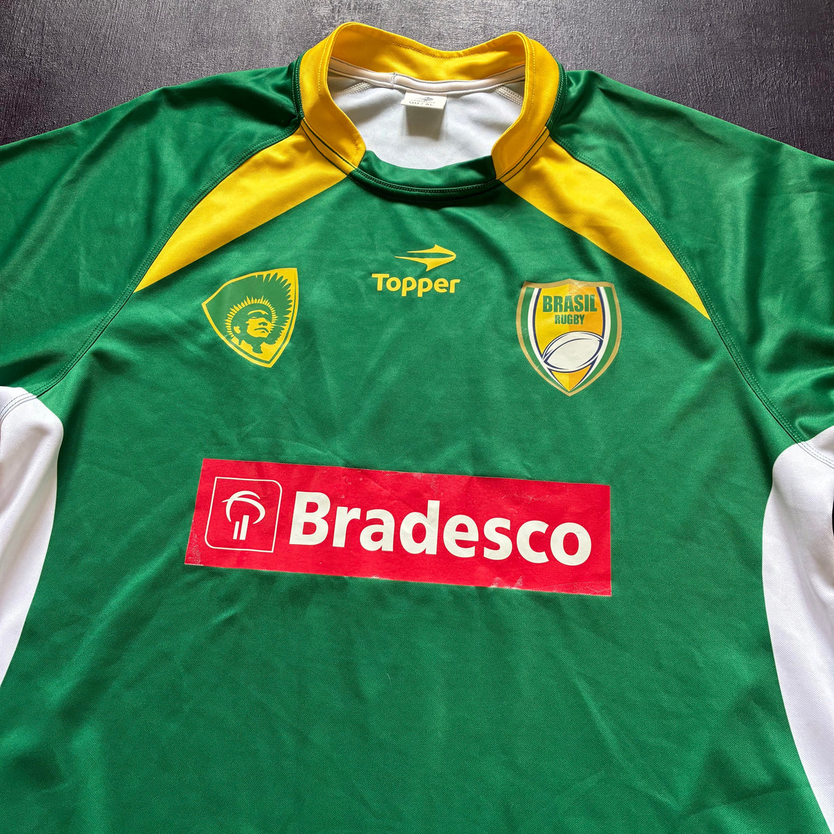 Brazil National Rugby Team Jersey 2013/14 Away XL Underdog Rugby - The Tier 2 Rugby Shop