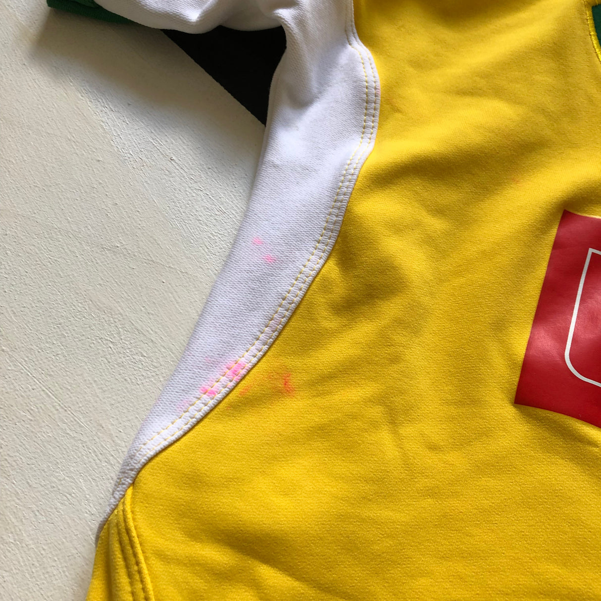 Brazil National Rugby Team Jersey 2013/14 Match Worn Large Underdog Rugby - The Tier 2 Rugby Shop