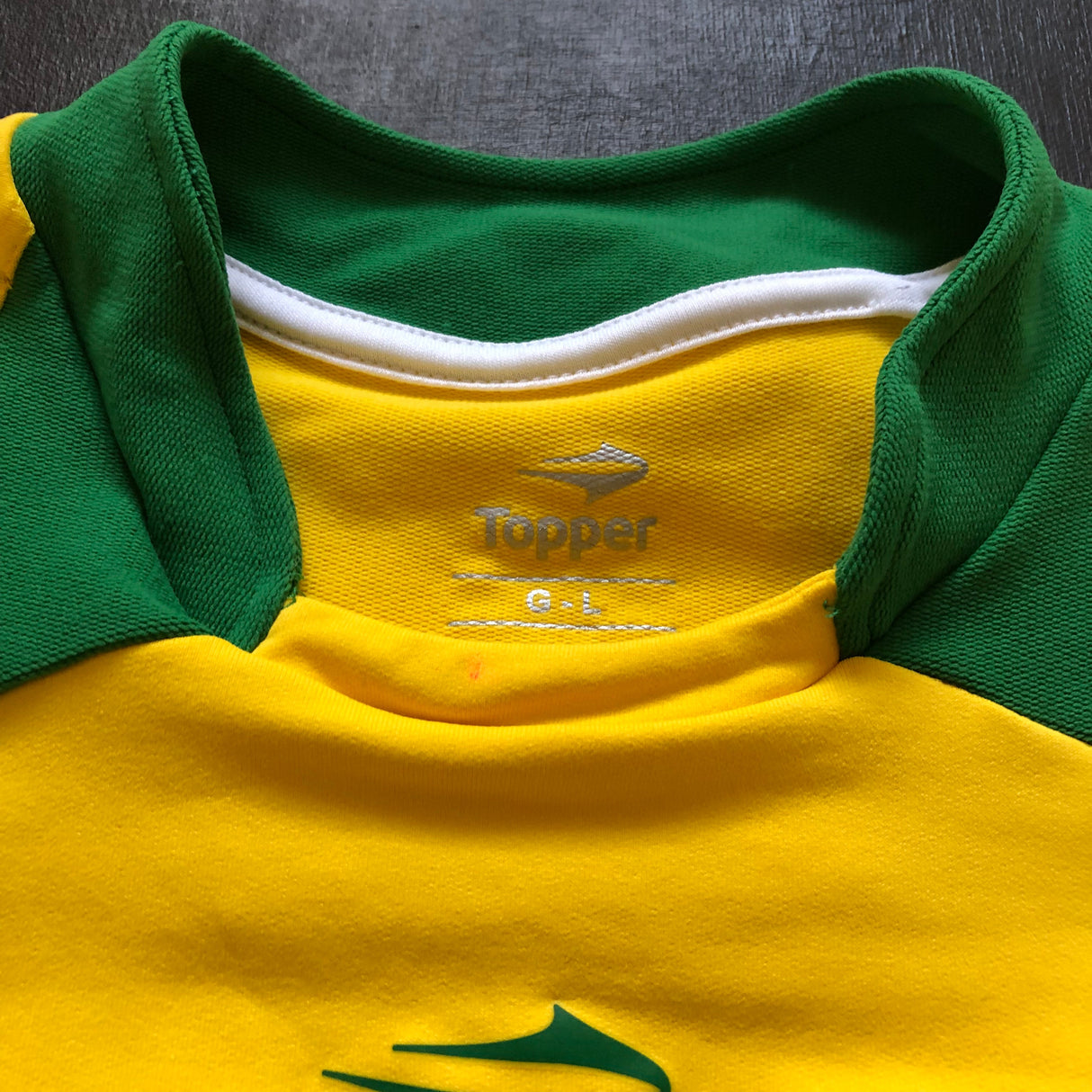 Brazil National Rugby Team Jersey 2013/14 Match Worn Large Underdog Rugby - The Tier 2 Rugby Shop