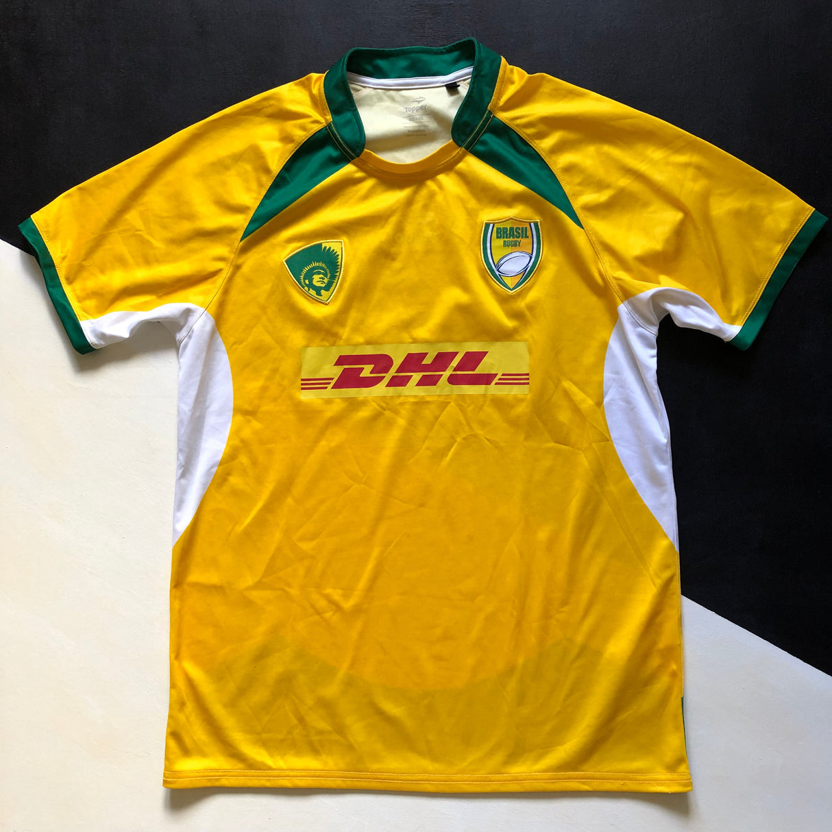 Brazil National Rugby Team Jersey 2014/15 XL Underdog Rugby - The Tier 2 Rugby Shop