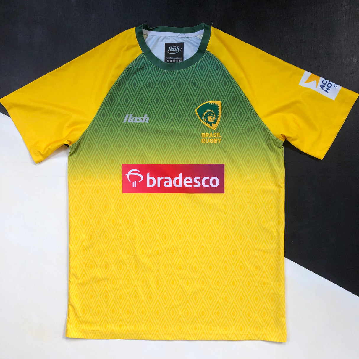 Brazil National Rugby Team Jersey 2020/21 Medium Underdog Rugby - The Tier 2 Rugby Shop