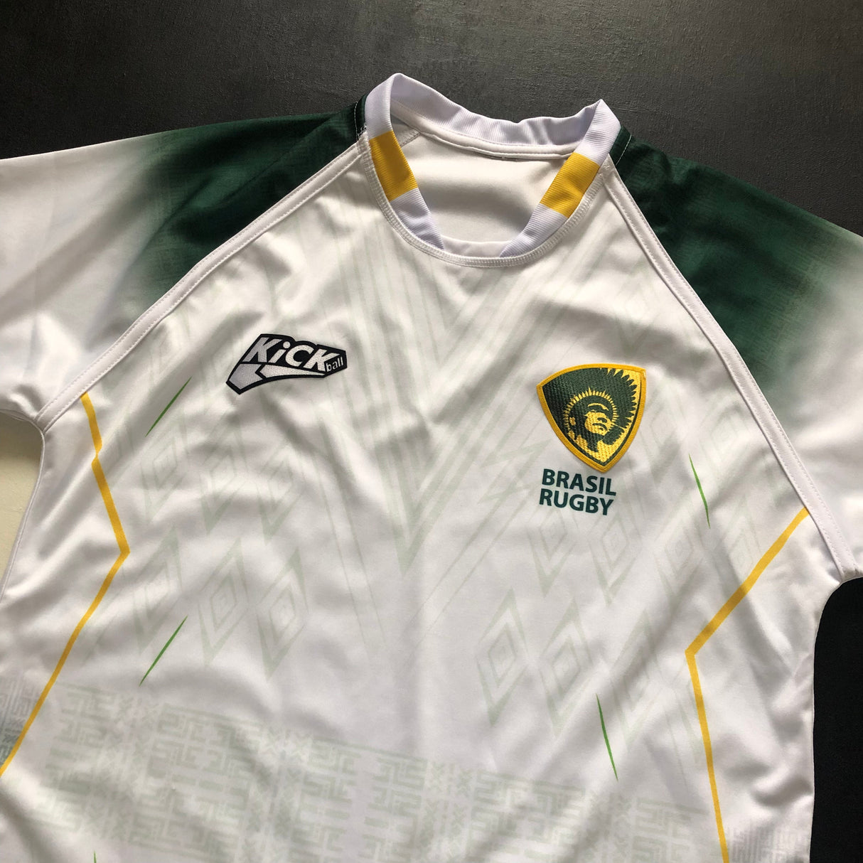 Brazil National Rugby Team Jersey 2023/24 Away Small Underdog Rugby - The Tier 2 Rugby Shop