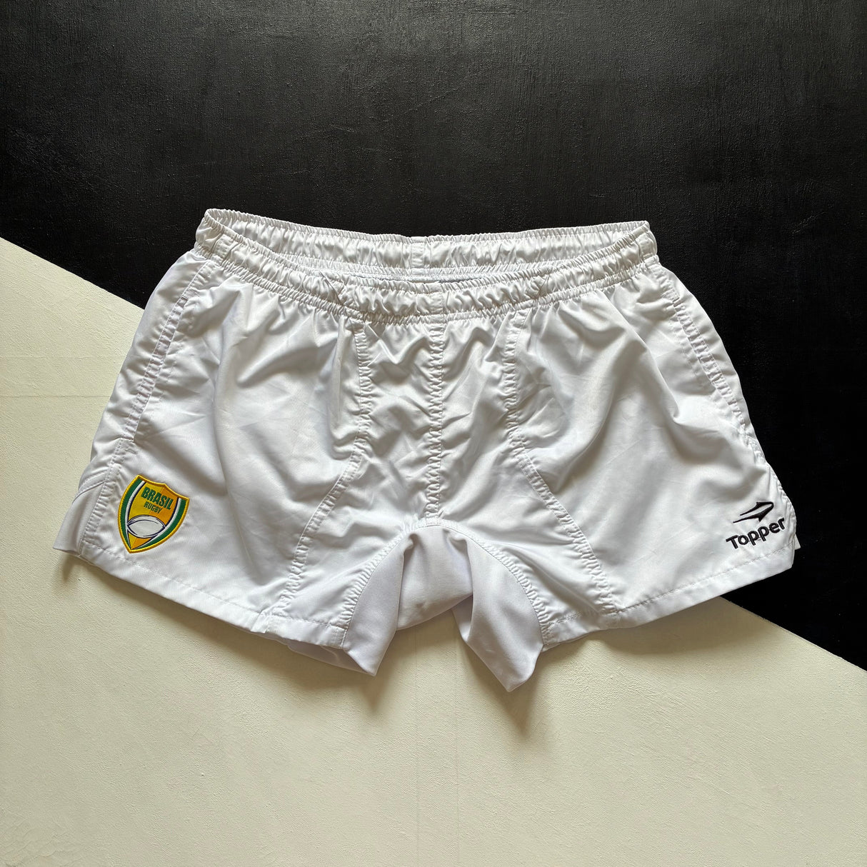 Brazil National Rugby Team Match Shorts Large Underdog Rugby - The Tier 2 Rugby Shop