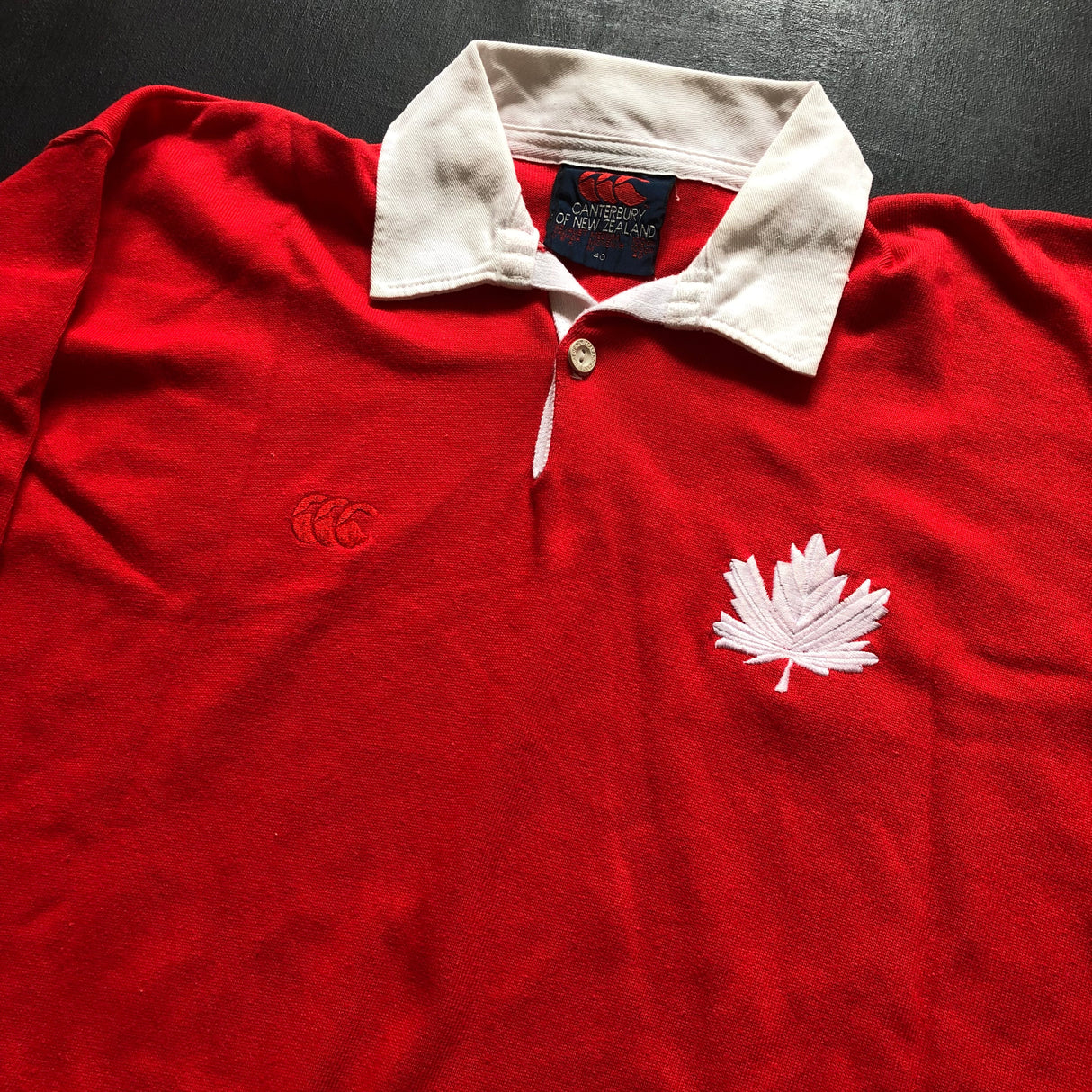 Canada National Rugby Team Jersey 1980's Medium Underdog Rugby - The Tier 2 Rugby Shop