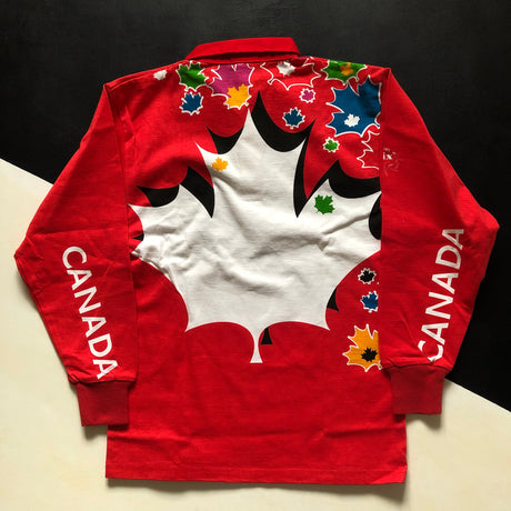 Canada National Rugby Team Jersey 1995 Rugby World Cup Small with Tags Underdog Rugby - The Tier 2 Rugby Shop