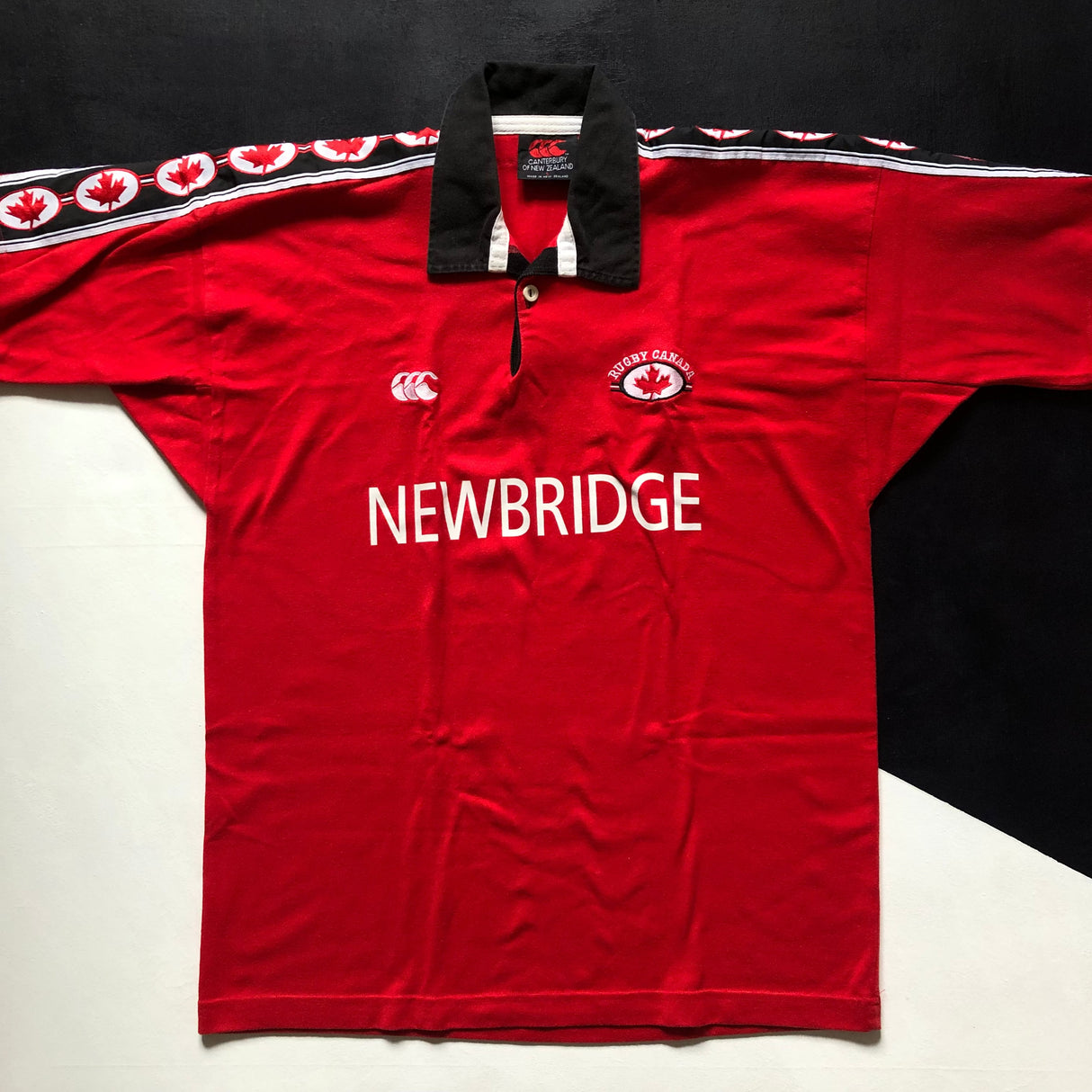 Canada National Rugby Team Jersey 1999 Large Underdog Rugby - The Tier 2 Rugby Shop