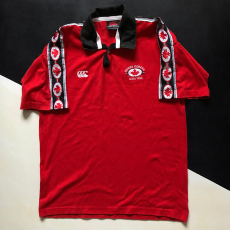 Canada National Rugby Team Jersey 1999 Large Underdog Rugby - The Tier 2 Rugby Shop