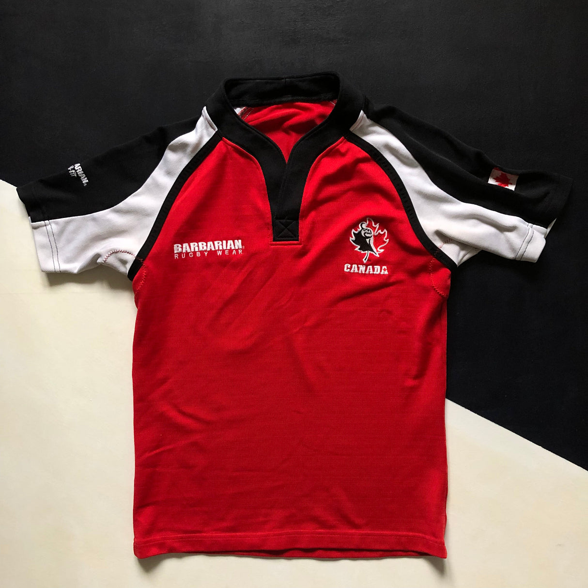 Canada National Rugby Team Jersey 2005 Player Issue Medium Underdog Rugby - The Tier 2 Rugby Shop