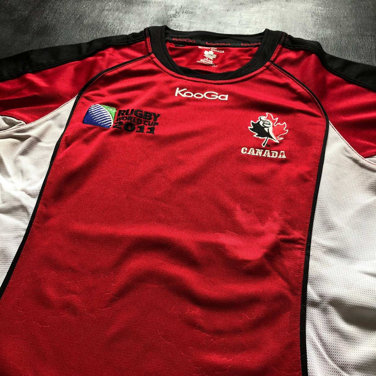 Canada National Rugby Team Jersey 2011 Rugby World Cup Medium Underdog Rugby - The Tier 2 Rugby Shop