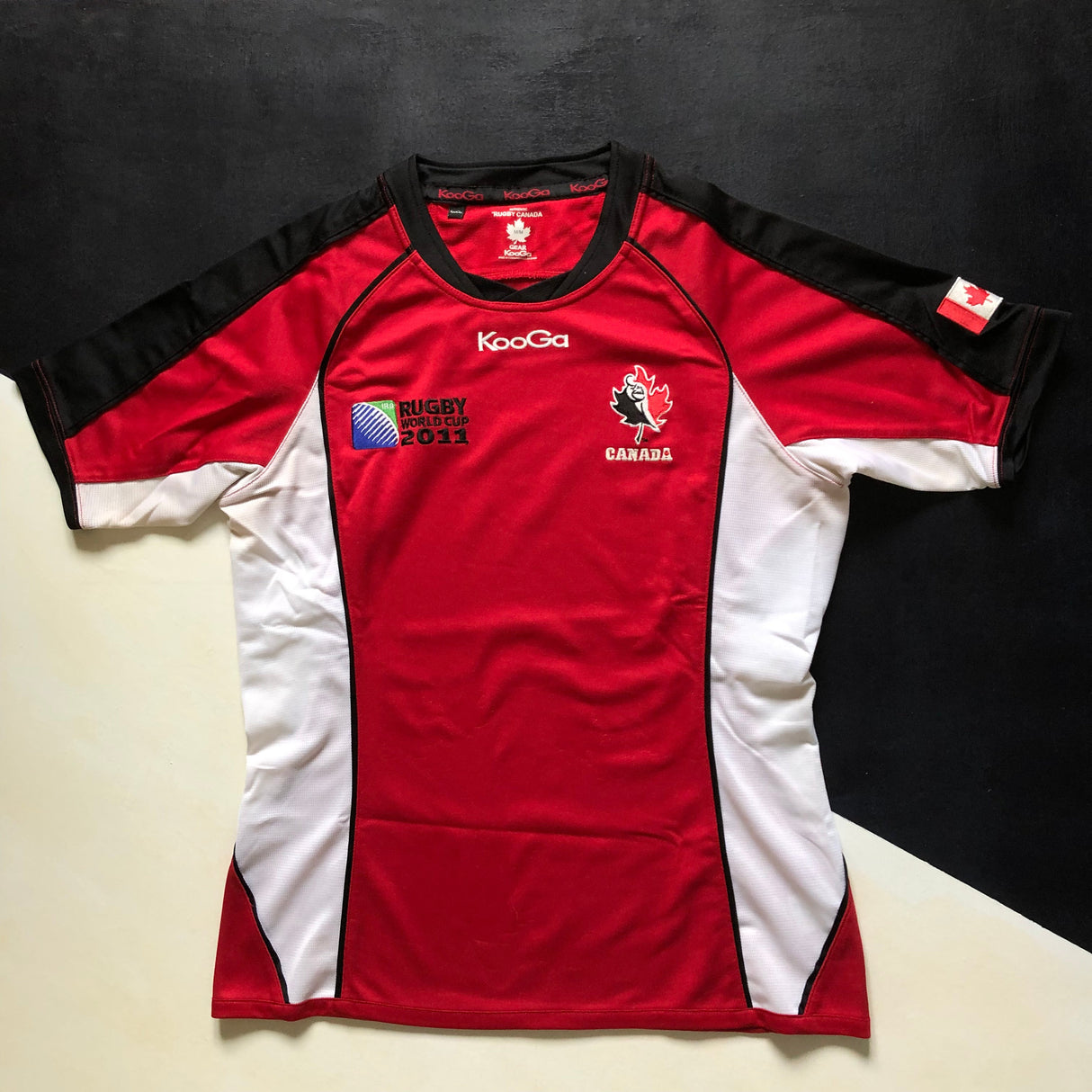 Canada National Rugby Team Jersey 2011 Rugby World Cup Medium Underdog Rugby - The Tier 2 Rugby Shop