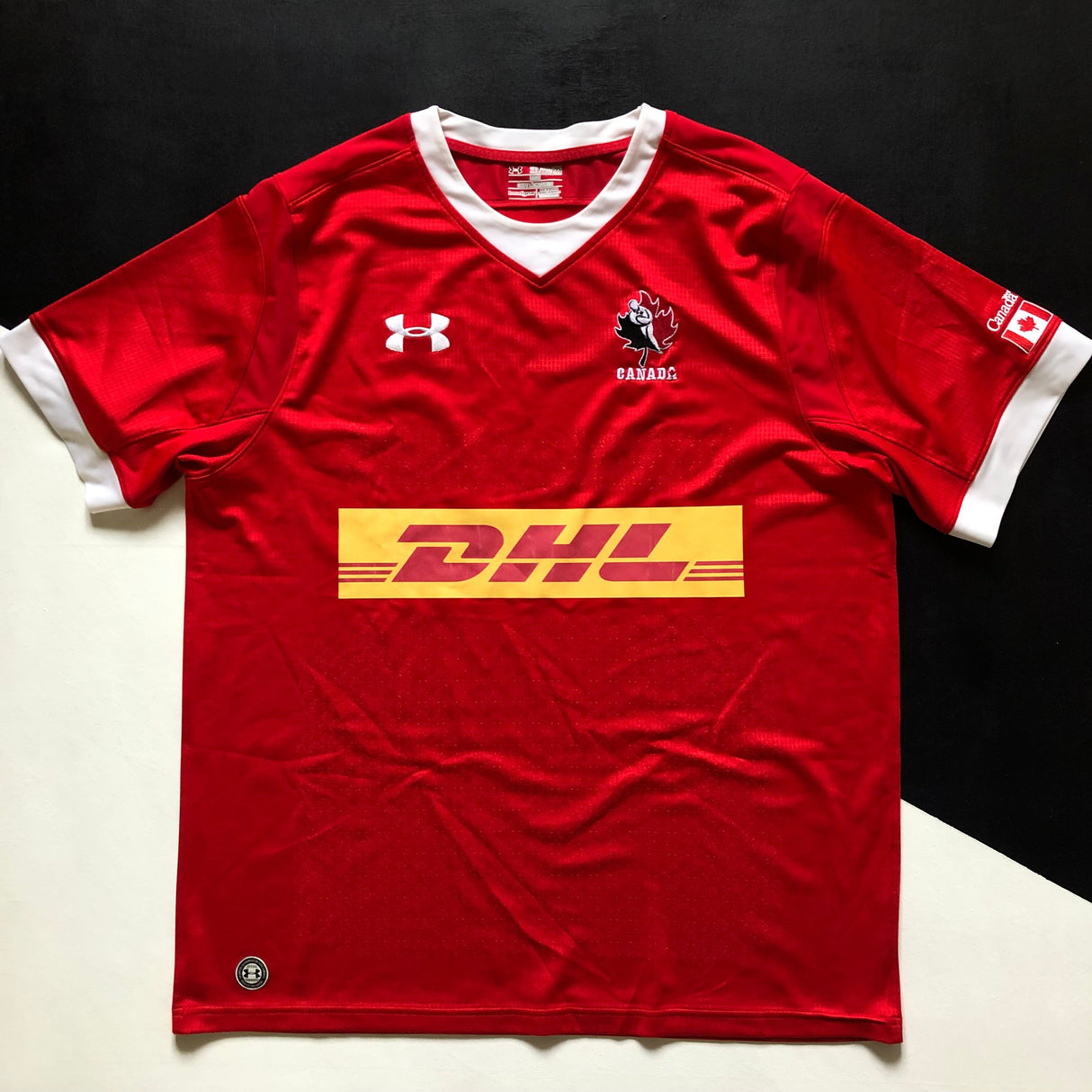 Canada National Rugby Team Jersey 2016 2XL Underdog Rugby - The Tier 2 Rugby Shop