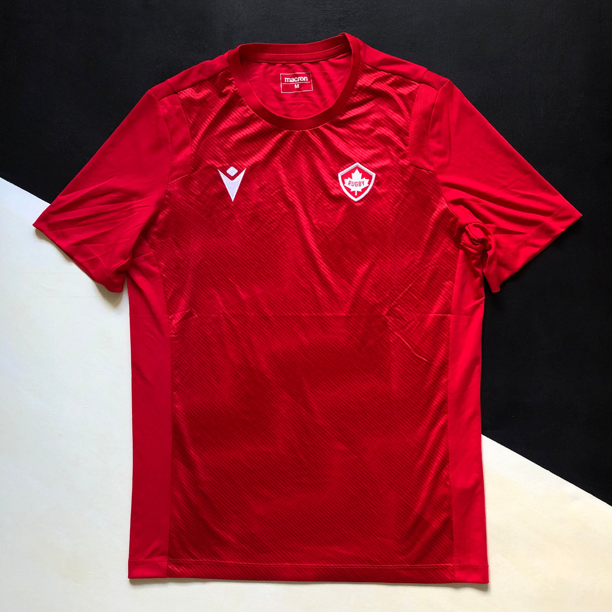Canada National Rugby Team Training Tee (Red) Underdog Rugby - The Tier 2 Rugby Shop