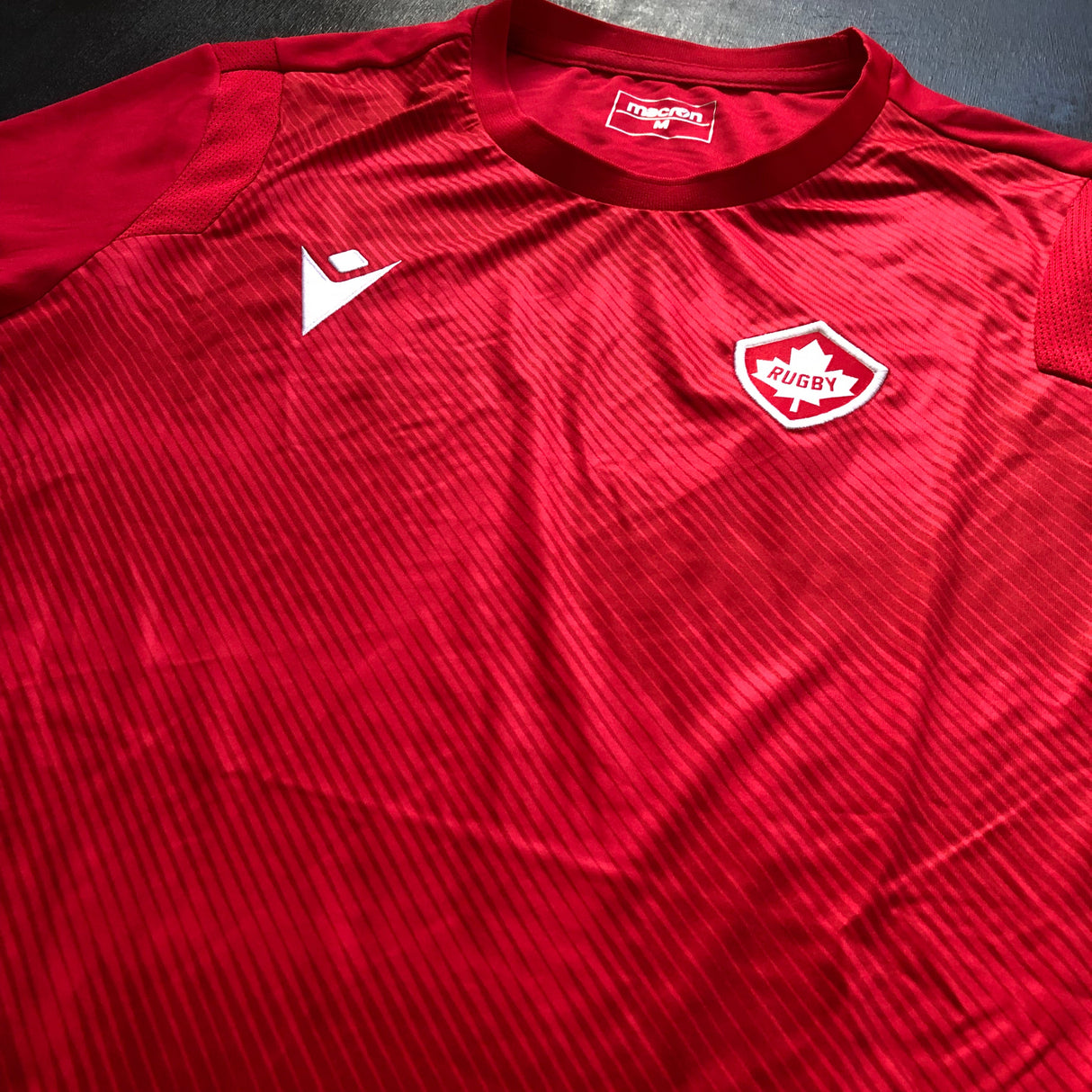 Canada National Rugby Team Training Tee (Red) Underdog Rugby - The Tier 2 Rugby Shop