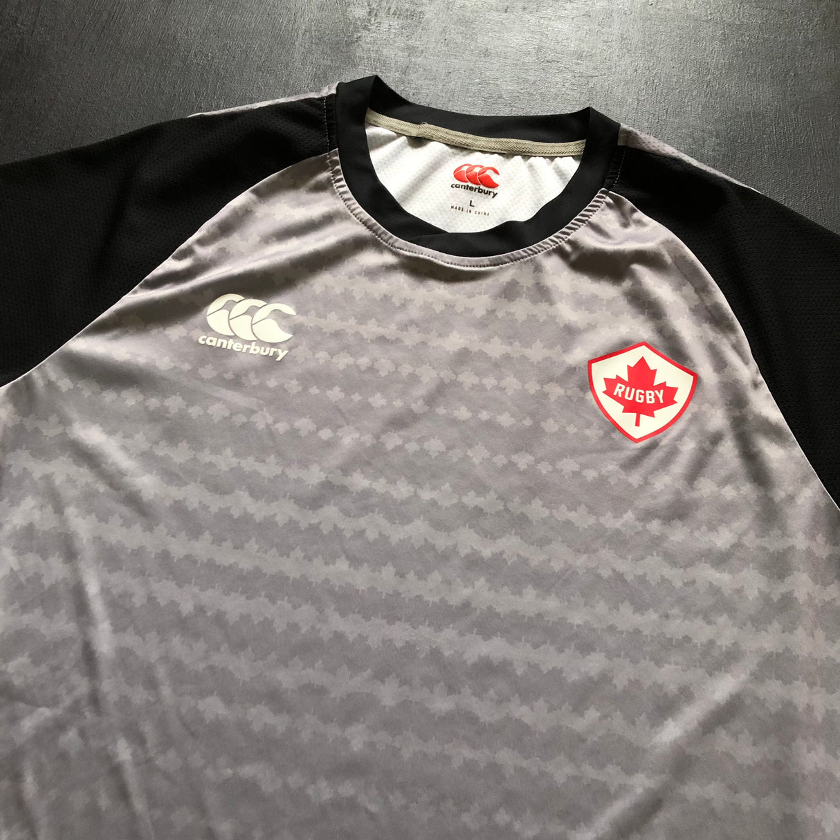 Canada National Rugby Team Training Tee XL Underdog Rugby - The Tier 2 Rugby Shop
