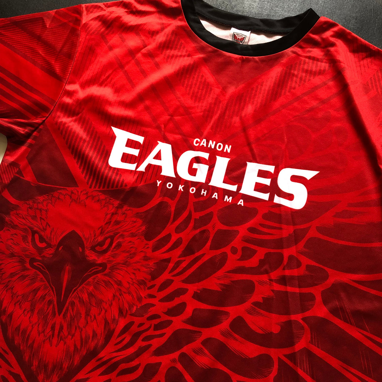 Canon Eagles Rugby Team (Japan Rugby League One) Supporters Tee XL Underdog Rugby - The Tier 2 Rugby Shop