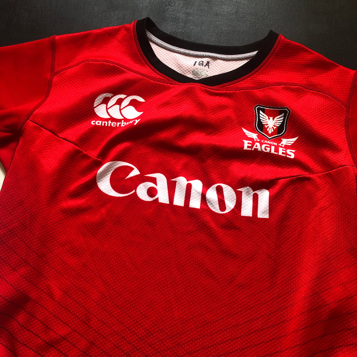 Canon Eagles Rugby Team Jersey 2020 (Japan Top League) Match Worn 5L Underdog Rugby - The Tier 2 Rugby Shop