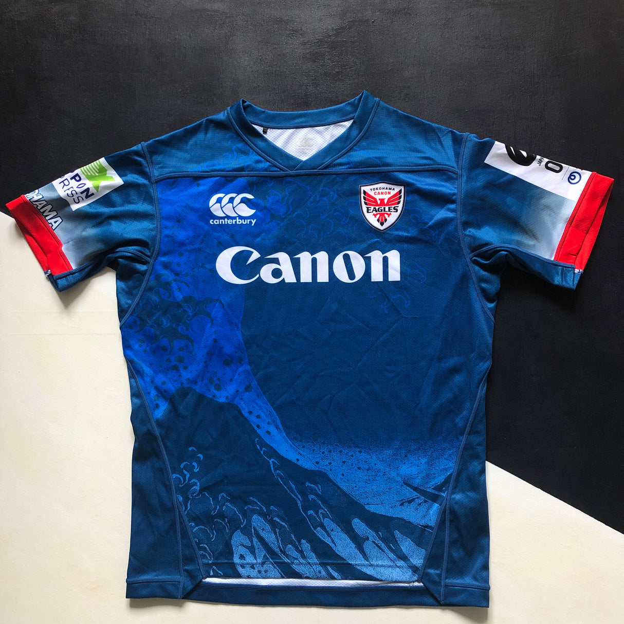 Canon Eagles Rugby Team Jersey Away 2023 (Japan Rugby League One) XL Underdog Rugby - The Tier 2 Rugby Shop