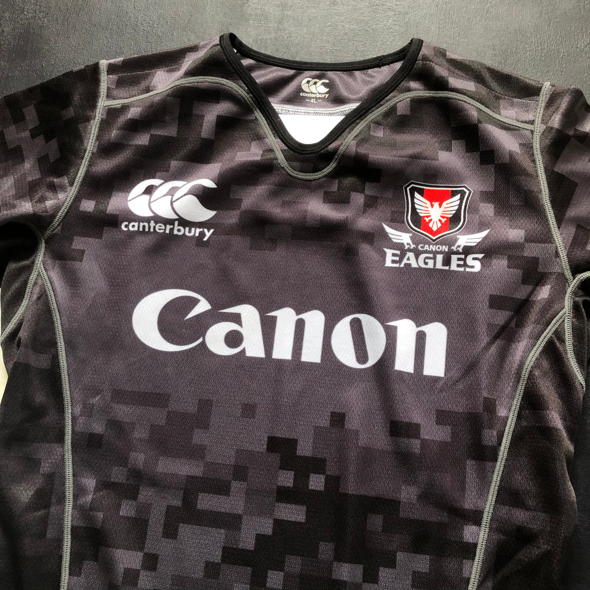 Canon Eagles Rugby Team Training Jersey Player Issue 4L Underdog Rugby - The Tier 2 Rugby Shop