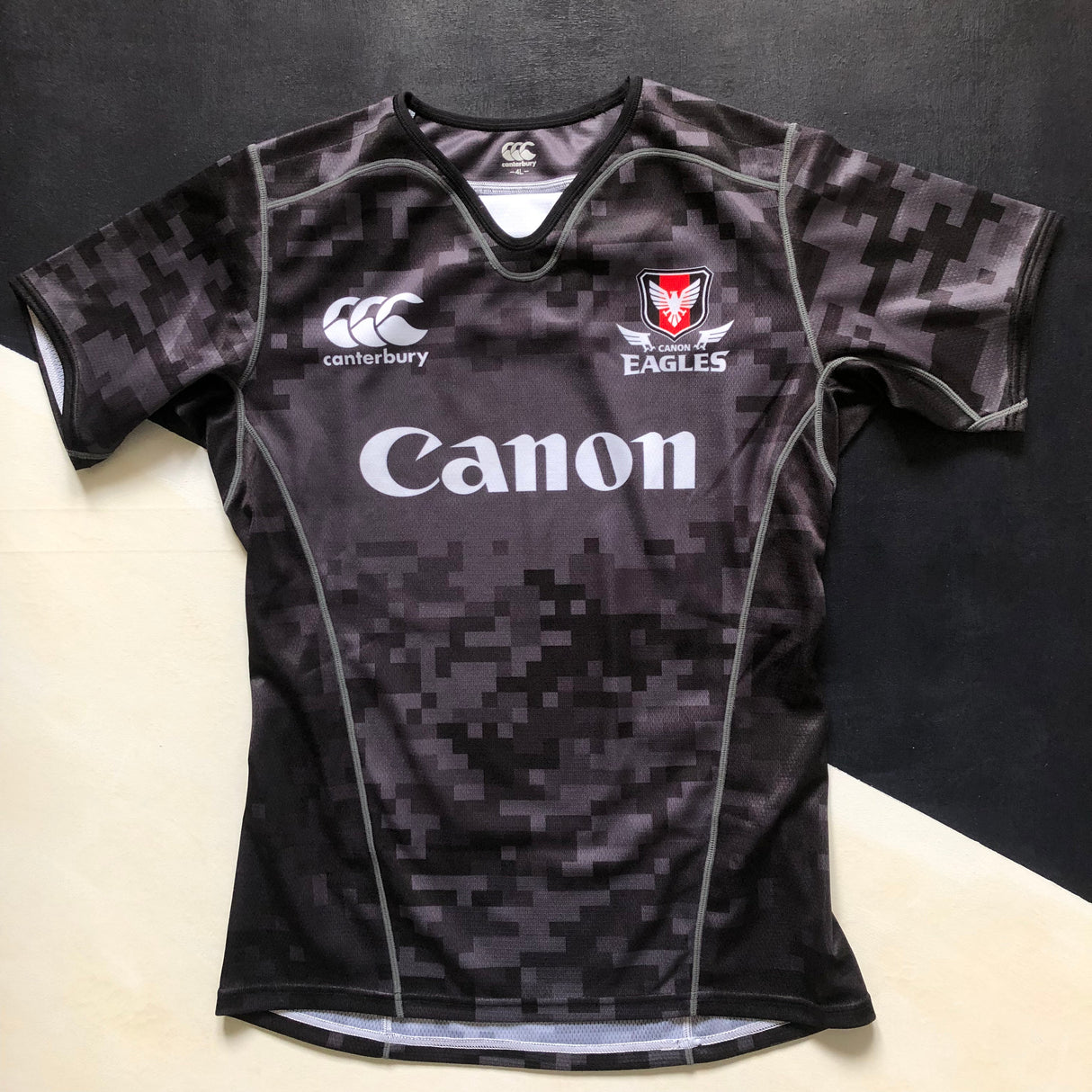 Canon Eagles Rugby Team Training Jersey Player Issue 4L Underdog Rugby - The Tier 2 Rugby Shop