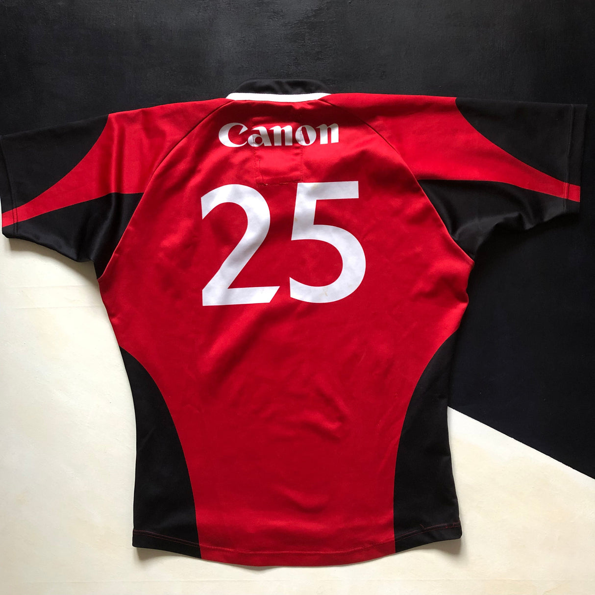 Canon Eagles Rugby Team Training Jersey Player Worn XL Underdog Rugby - The Tier 2 Rugby Shop