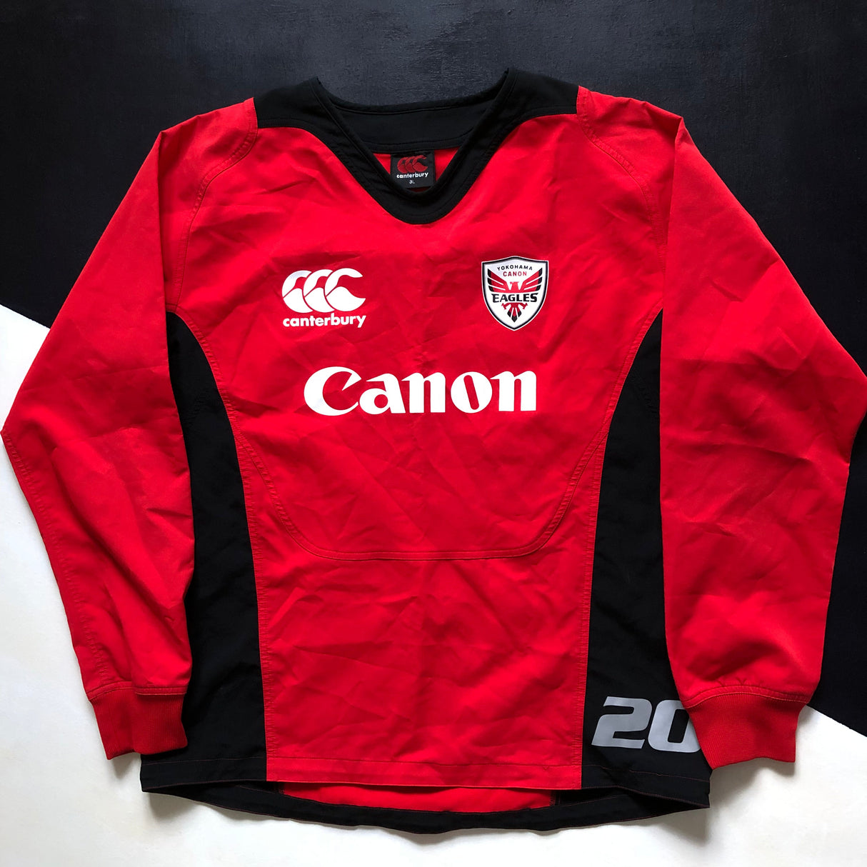 Canon Eagles Training Pullover (Japan Rugby League One) 3L Underdog Rugby - The Tier 2 Rugby Shop