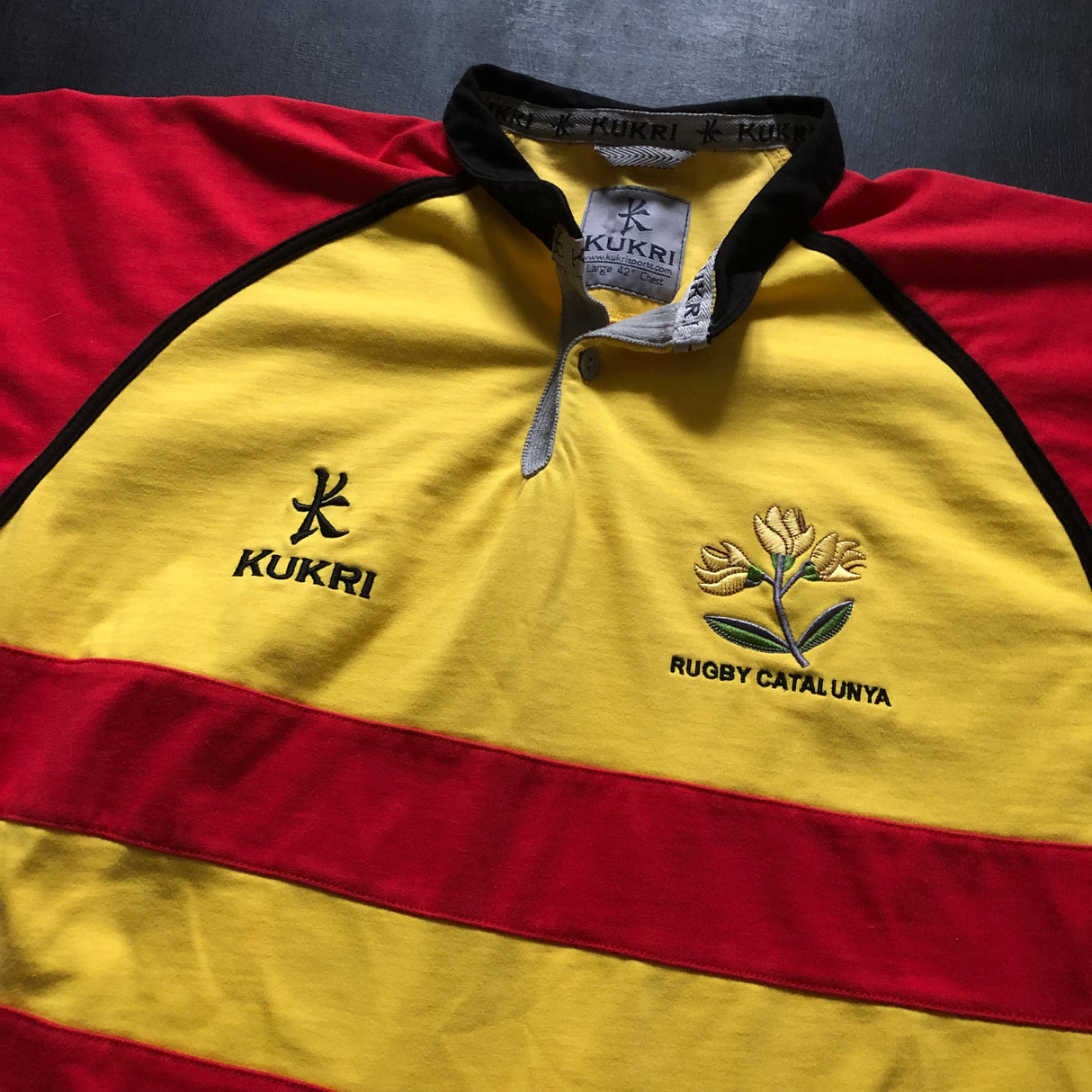 Catalonia Rugby Team Jersey 2006 Large Underdog Rugby - The Tier 2 Rugby Shop
