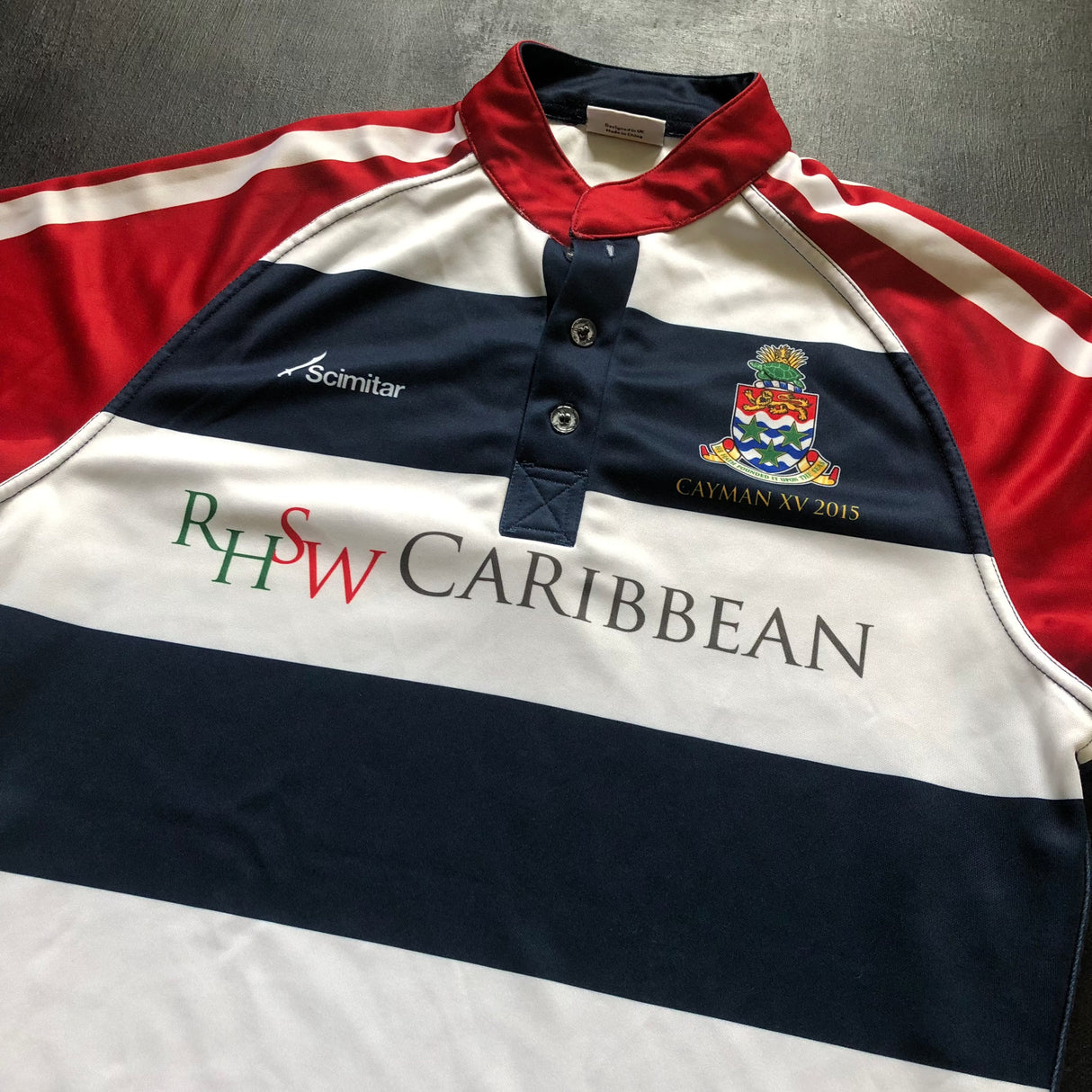 Cayman Islands National Rugby Team Jersey 2015 Medium Underdog Rugby - The Tier 2 Rugby Shop